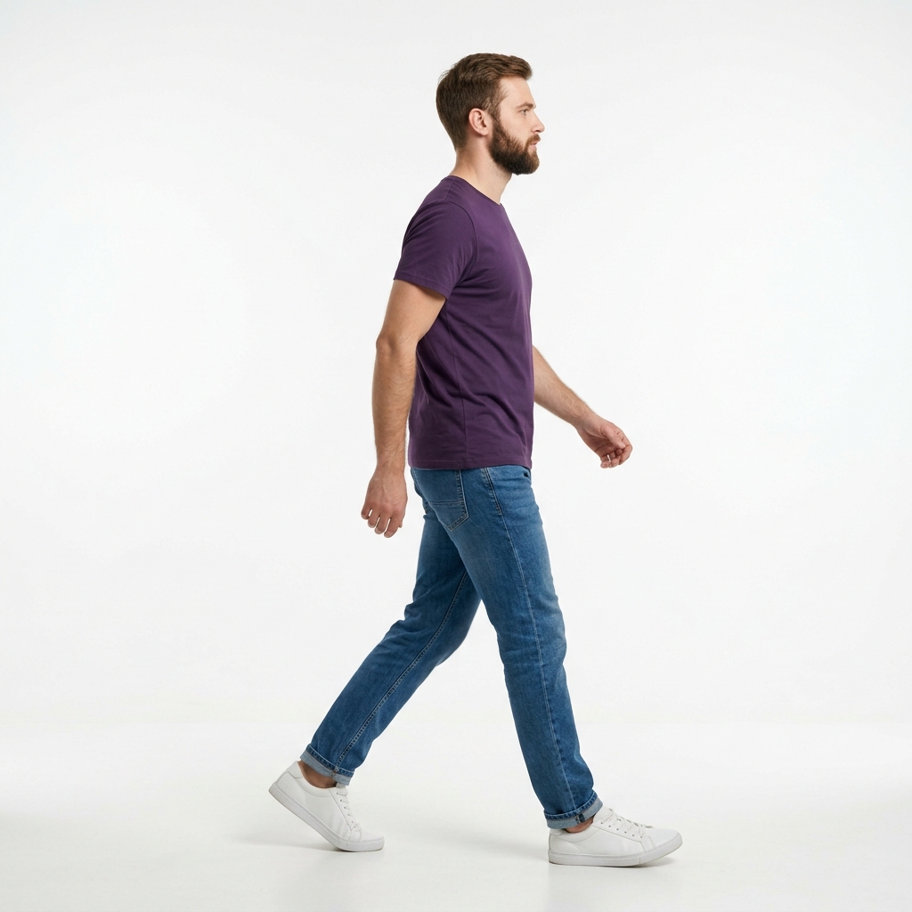 Man walking to migrate website